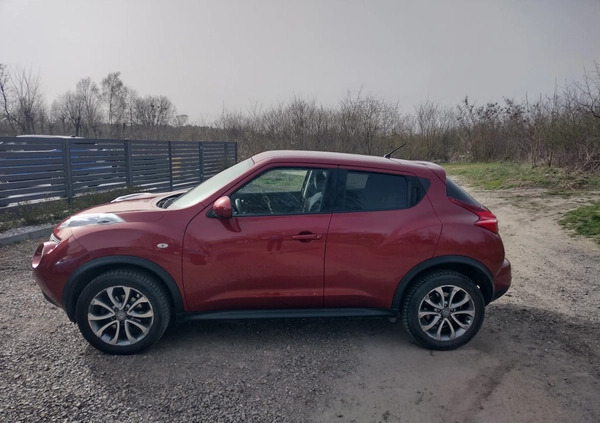 Nissan Juke cena 38900 przebieg: 100000, rok produkcji 2013 z Łódź małe 29